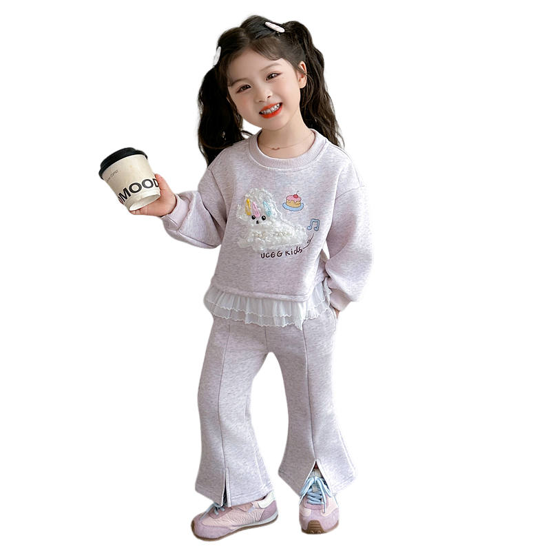 Lanza Casual Sportswear Spring Fall Light Pink Children Aged 3 7 Years Old