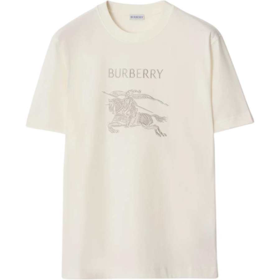 Burberry Ekd Embroidered Crewneck T-Shirt