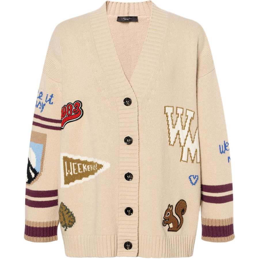WEEKEND MaxMara WEEKEND MaxMara Buttoned V-Neck Cardigan