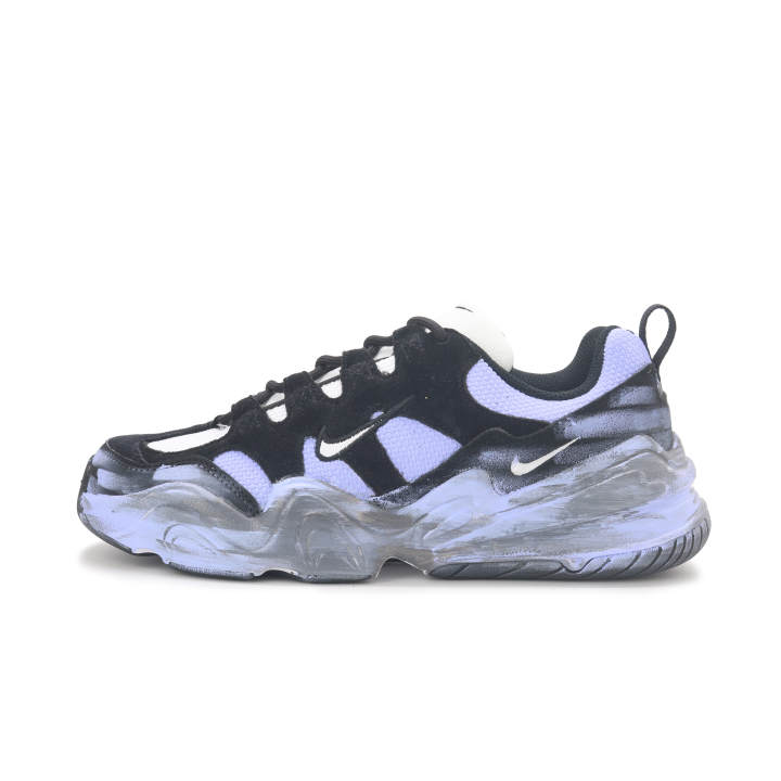 Nike Nike Tech Hera Casual Shoes Women's Low Top Purple/Black/White