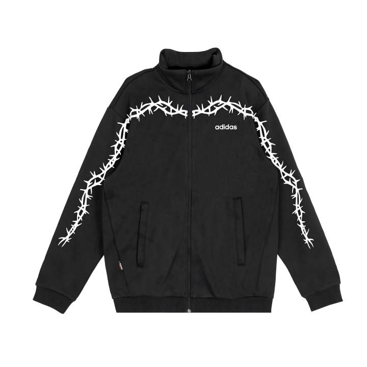 Adidas Adidas Jackets Unisex Black Stand Collar Moderate