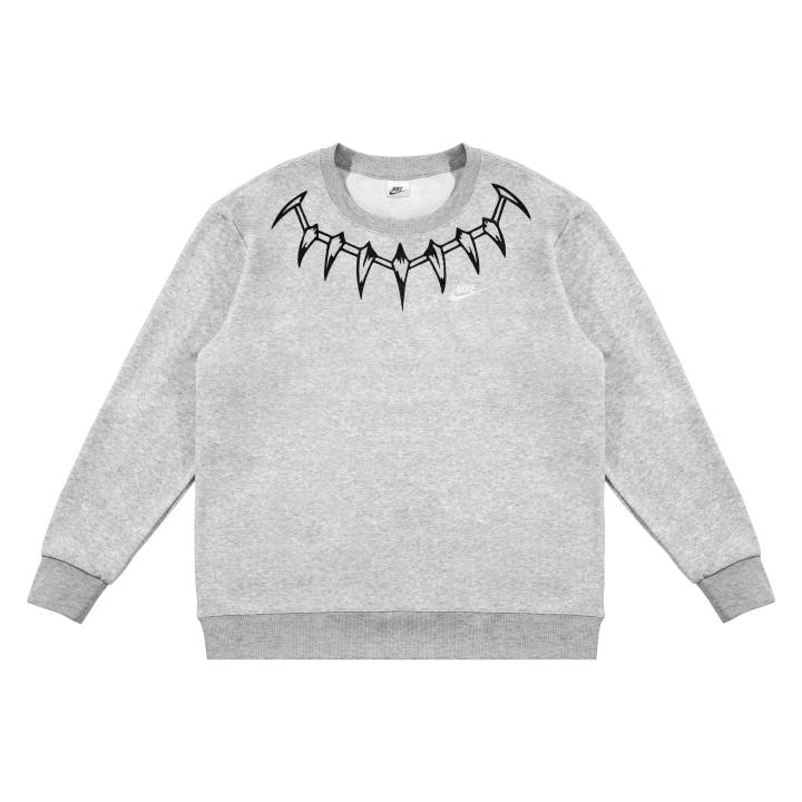 Nike Nike Sweatshirts Unisex Gray Crew Neck Moderate Regular