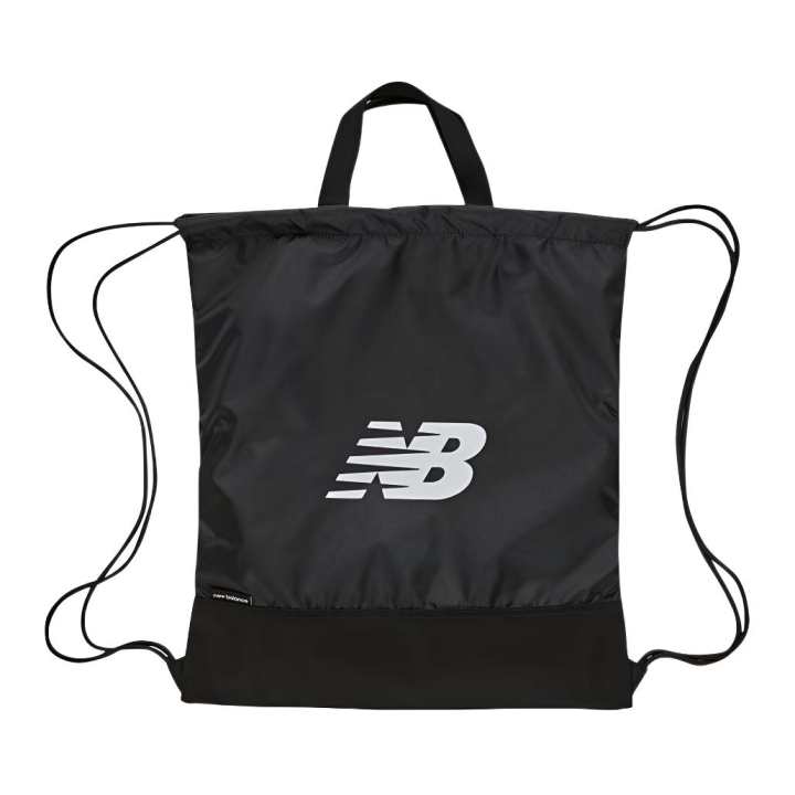 New Balance New Balance Polyester With Nylon Handheld Backpack Regular Unisex Black