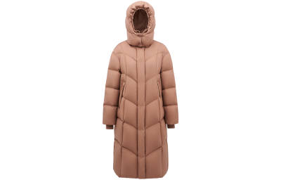 LINCchic Down Jackets Women's Hooded Non Detachable Thickened Puffer Jacket