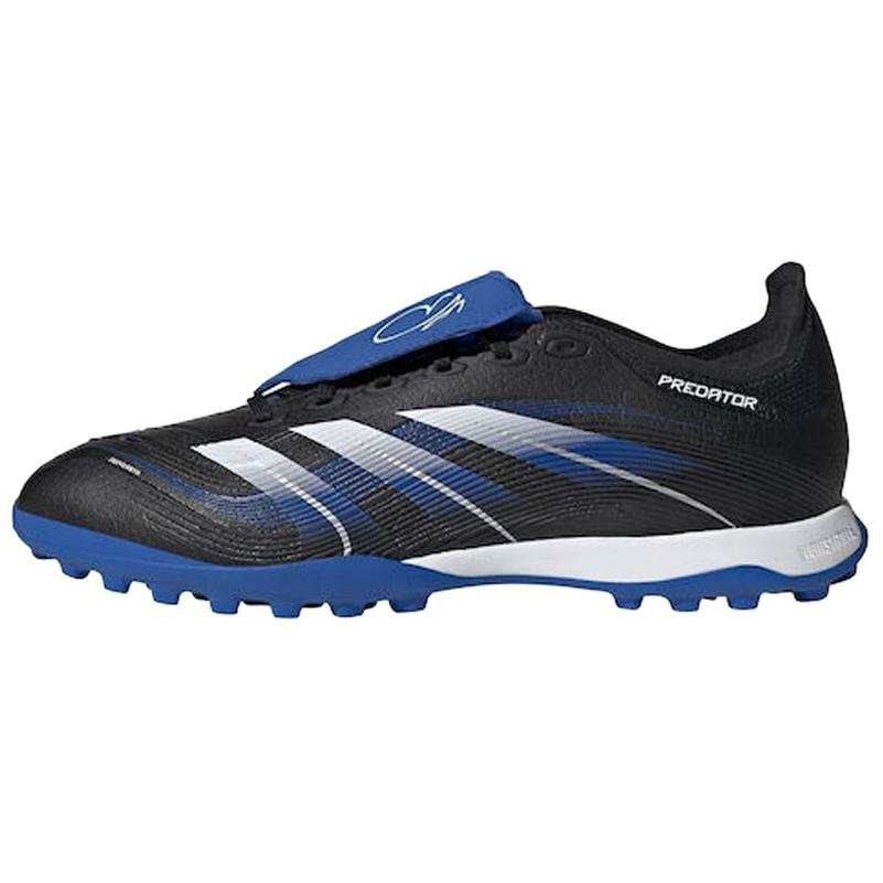 Adidas Adidas PREDATOR LEAGUE Comfortable And Lightweight TF Turf Slip Resistant Soccer Shoes Unisex Black Blue