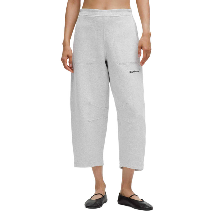 Lululemon Casual Pants Women's Mixed Color Super Light Gray/HCUG Moderate Straight Fit Pants