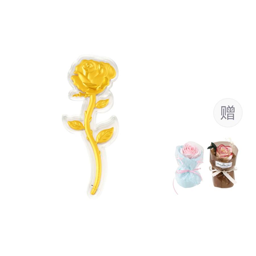 CHOW KING SANG CHOW KING SANG Gold Unisex