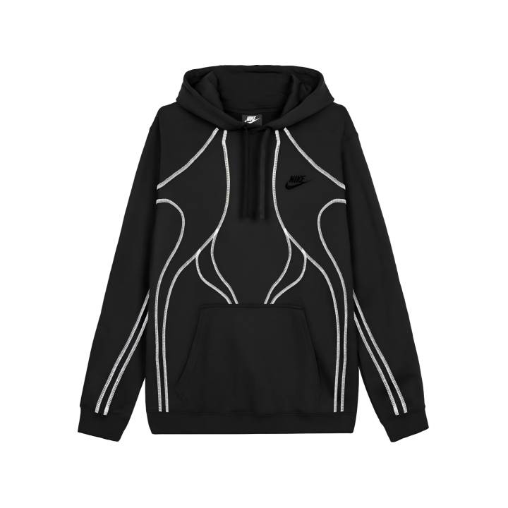 Nike Nike Sweatshirts Unisex Black Hooded Moderate Regular