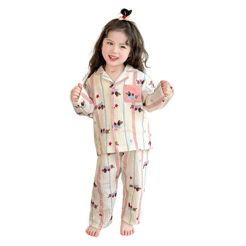 Lanza Loungewear Set Spring Fall Pink Children Aged 3 7 Years Old