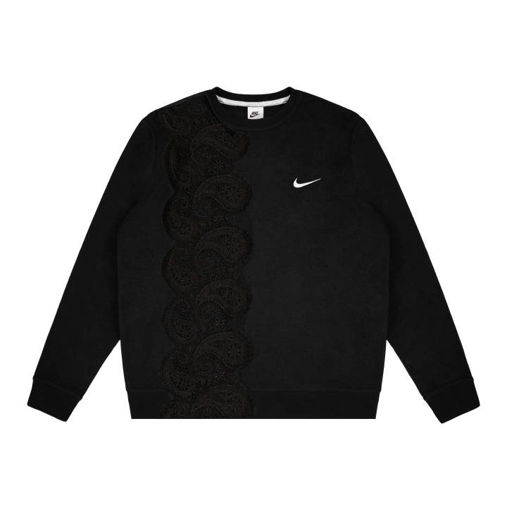 Nike Nike Dri Fit Sweatshirts Unisex Black Crew Neck Moderate Regular