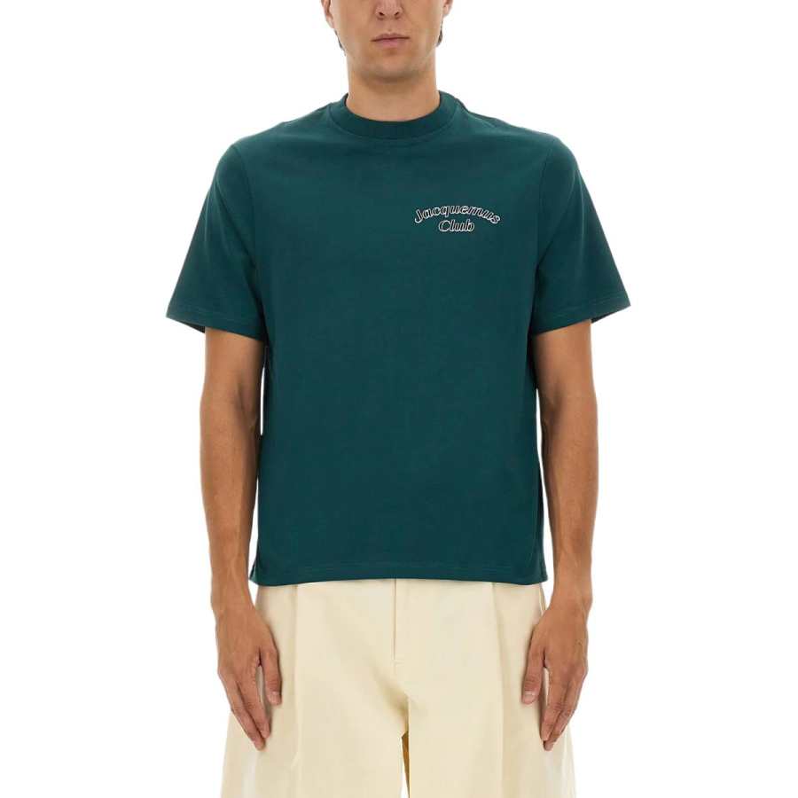 Jacquemus Logo Embroidered Crewneck T-Shirt