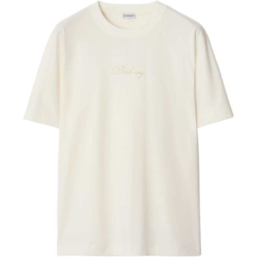 Burberry checked-logo T-shirt