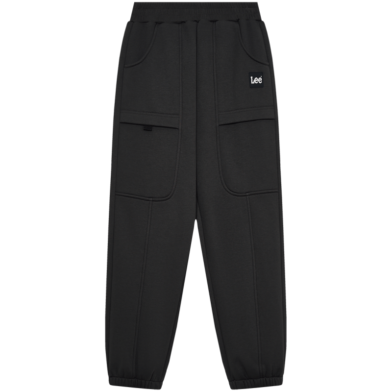 LEE KIDS Knitted Sweatpants Fleece Lined Polar Fleece Thermal Antibacterial Casual Comfortable Teenagers