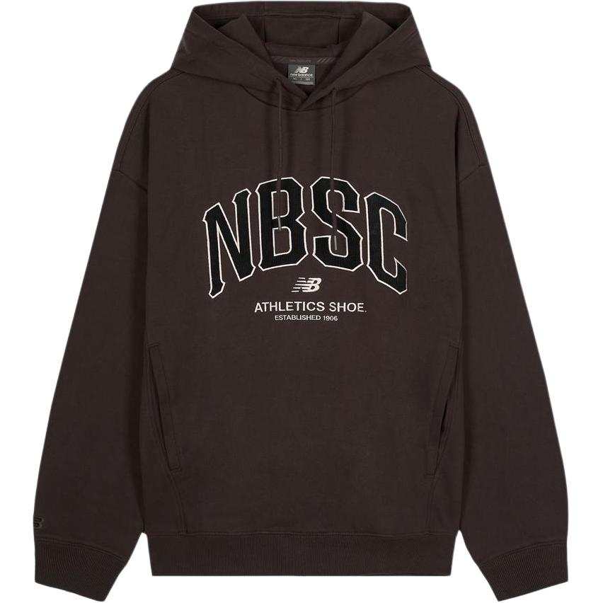 New Balance New Balance Sweatshirts Men's Brown Hooded Moderate
