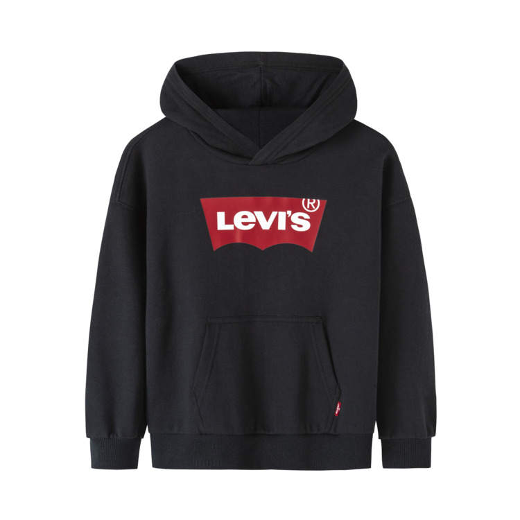 Levis Levis Pullover Hoodie Black Teenagers