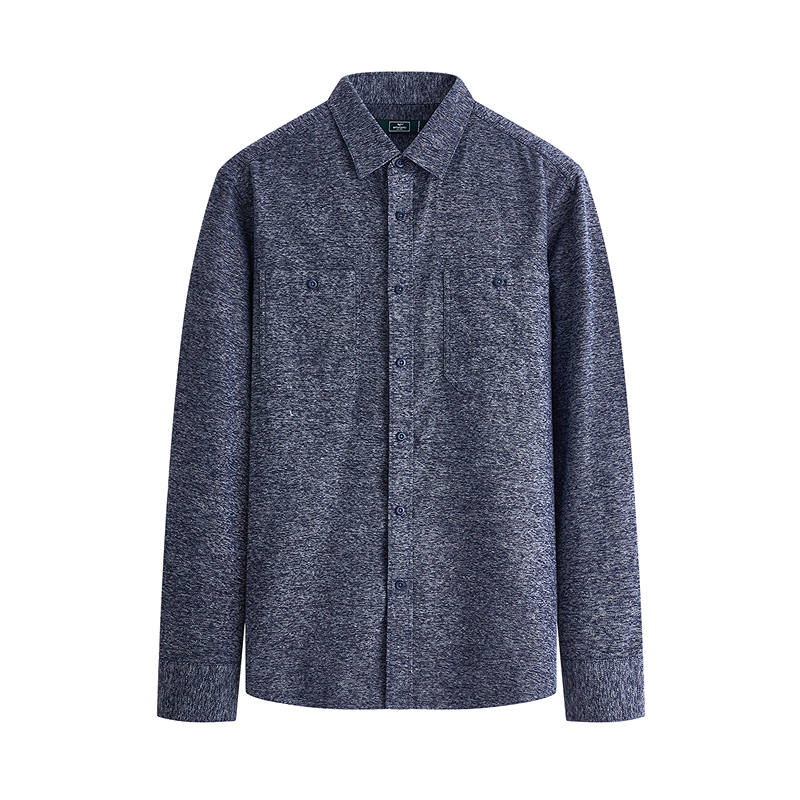 SEPTWOLVES SEPTWOLVES Shirts Men's Dark Blue Lapel Moderate