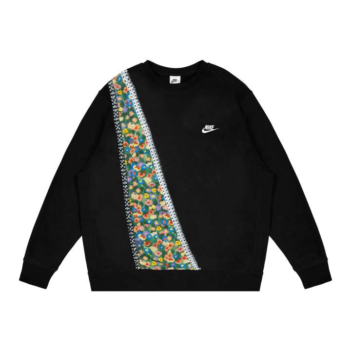 Nike Nike Sweatshirts Unisex Black Crew Neck Moderate Regular