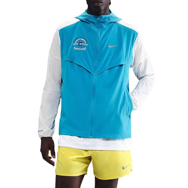 Nike Nike Impossibly Light Running Coat Men's Blue/White