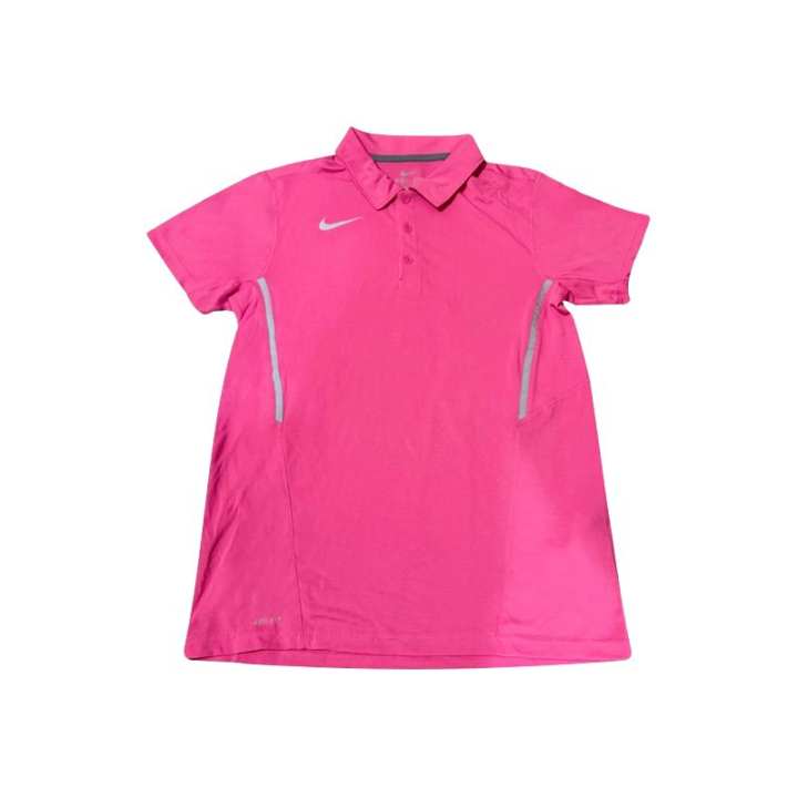 Nike Nike Polo Shirts Men's Rose Red Moderate