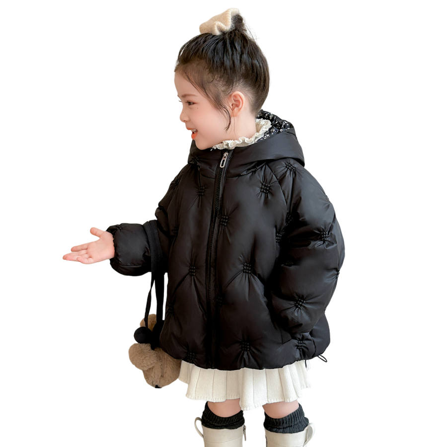 Lanza Casual Down Jacket Winter Black Children Aged 3 7 Years Old