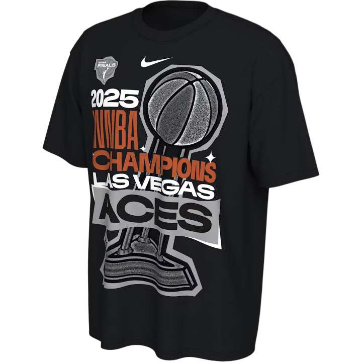 Nike Nike WNBA T Shirts Unisex Black Crew Neck