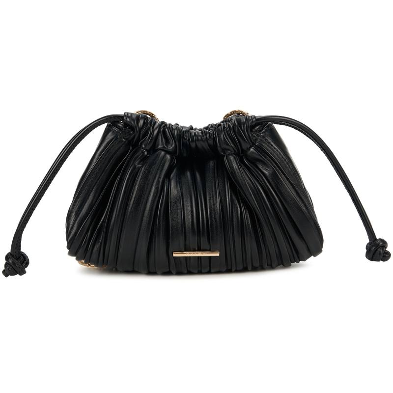 CALVIN KLEIN Synthetic Material Crossbody Bags Medium Women's Space Black