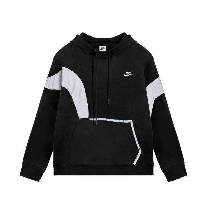 Nike Nike Sweatshirts Unisex Black Hooded Moderate Regular