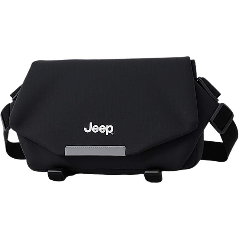 Jeep Jeep PVC Shoulder Bag Men's Black