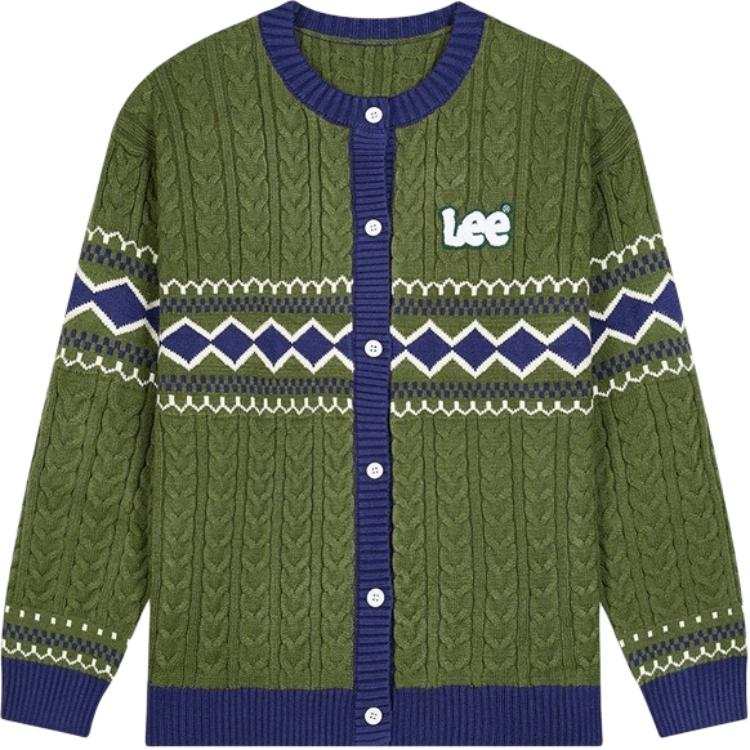 LEE KIDS Grade School Sweaters Crew Neck Thickened