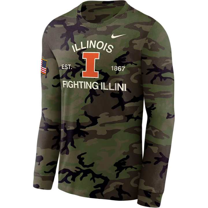 Nike Nike Illinois Fighting Illini Legend Men's Nike Dri-FIT Long-Sleeve T-Shirt