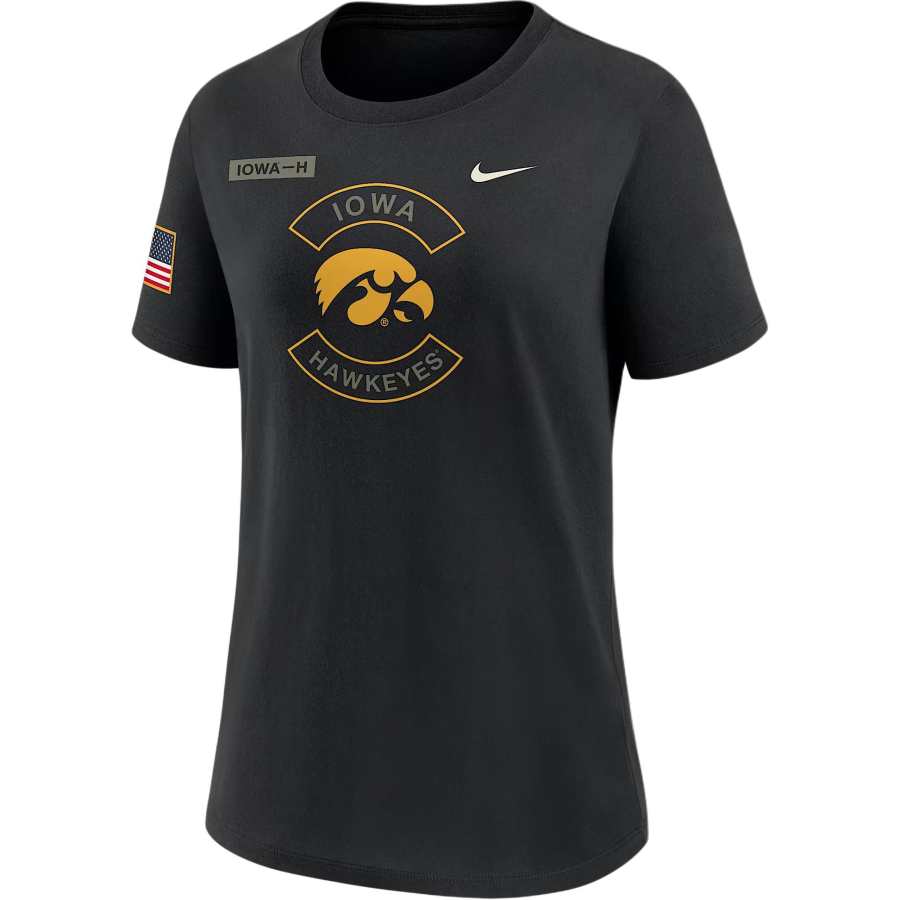 Nike Nike Iowa Military Appreciation Women's Nike Dri FIT College T Shirt