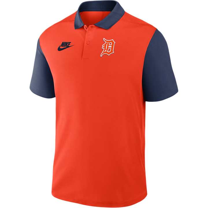 Nike Nike Detroit Tigers Cooperstown Victory Men's Nike Dri-FIT Mlb Polo