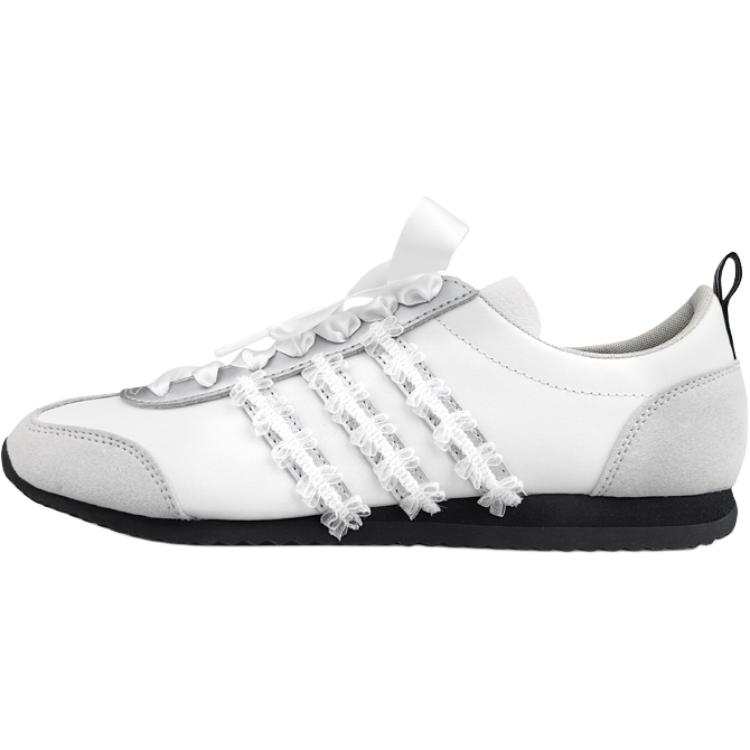 Adidas Adidas VS JOG 2.0 Wear resistant And Lightweight Low top German Army Trainers Unisex Gray