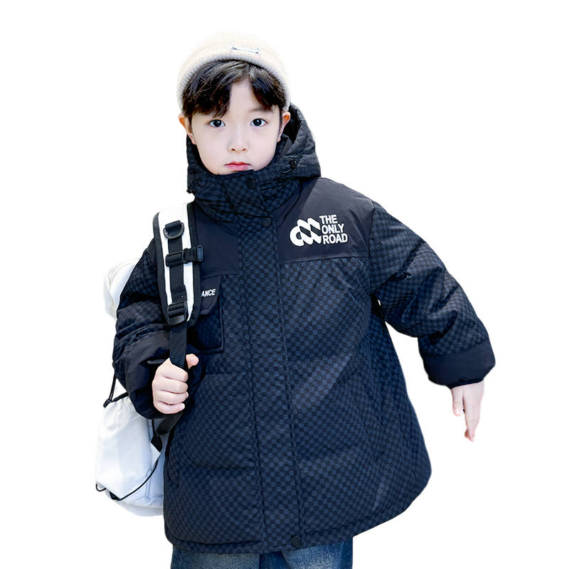 Lanza Casual Down Jacket Winter Black Teenagers