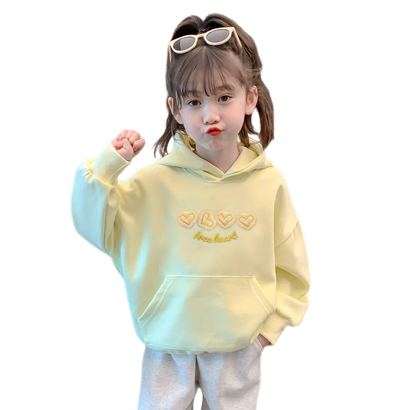 Lanza Casual Sweatshirt Spring Fall Light Yellow Teenagers