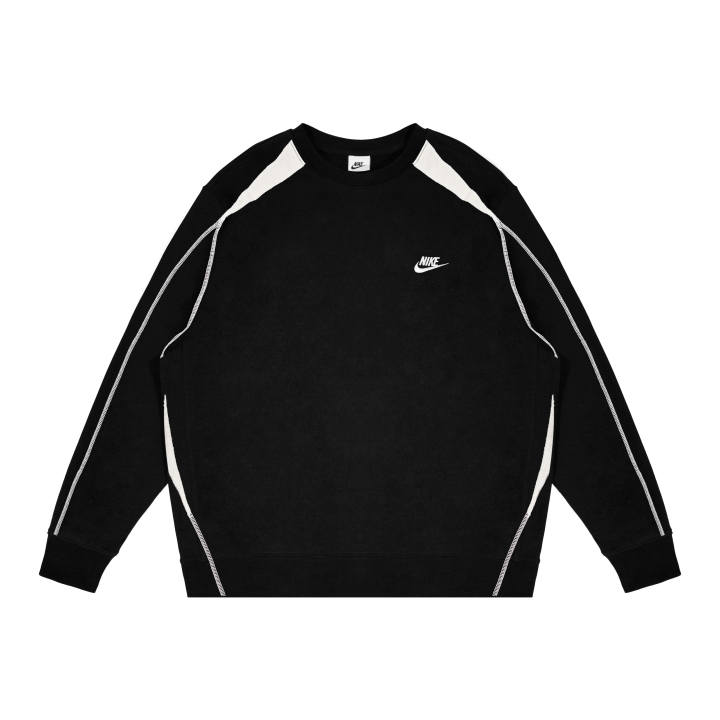 Nike Nike Dri Fit Sweatshirts Unisex Black Crew Neck Moderate Regular