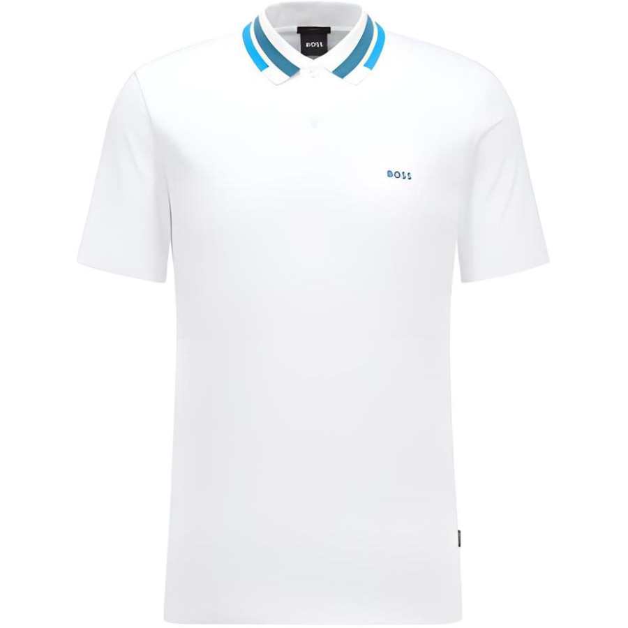 HUGO BOSS SS22 Polo Shirt Men's White