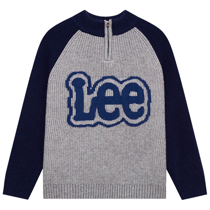 LEE KIDS Grade School Sweaters Crew Neck Thickened