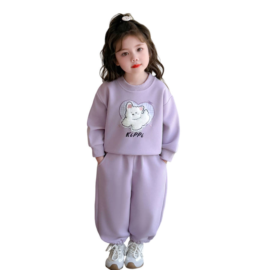 Lanza Casual Sportswear Spring Fall Purple Children Aged 3 7 Years Old