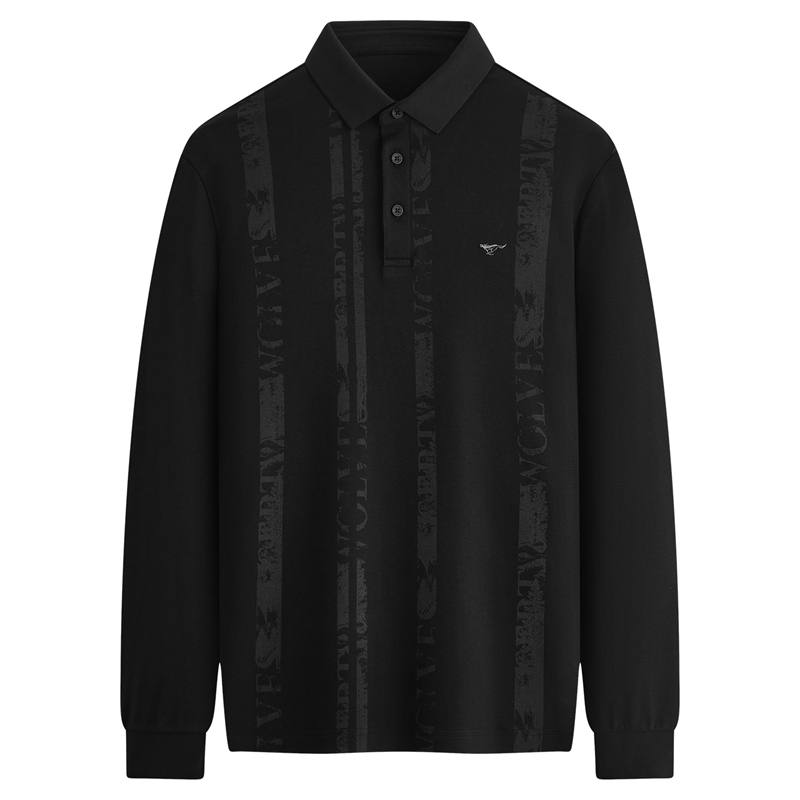 SEPTWOLVES Polo Shirts Men's Crew Neck Moderate Straight Fit