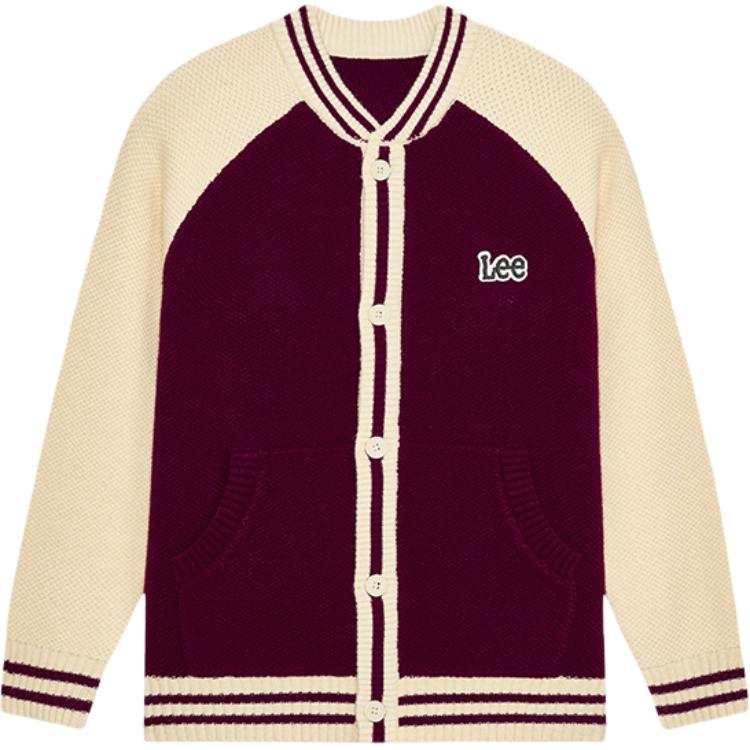LEE KIDS Grade School Sweaters Baseball Collar Thickened