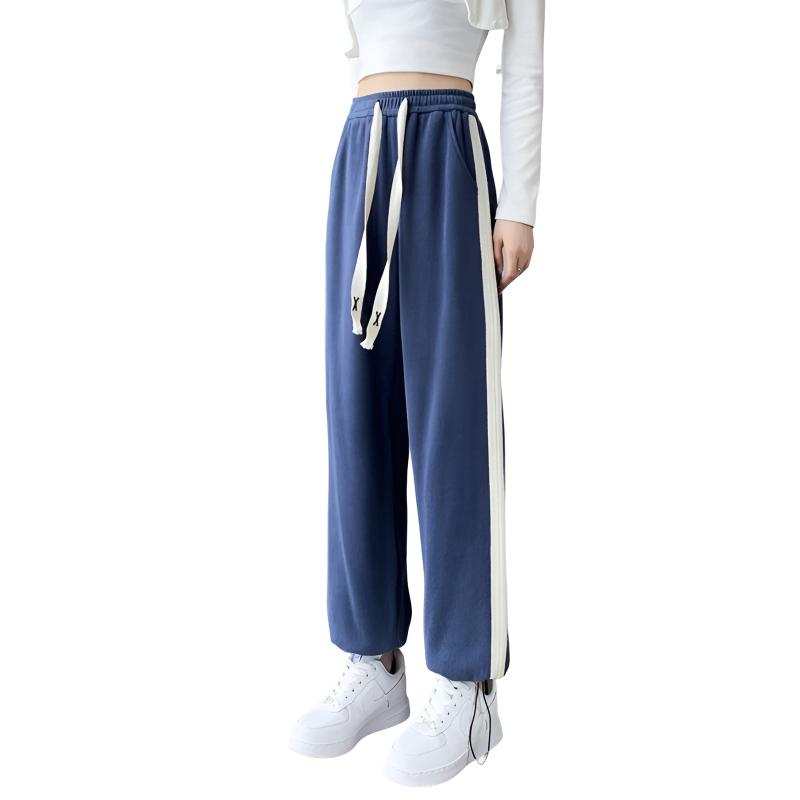 MIIOW Casual Pants Women's Moderate Wide Leg Pants