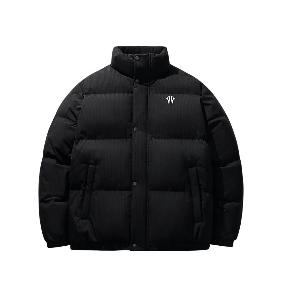 ANTA ANTA Down Jackets Unisex Black Stand Collar Moderate