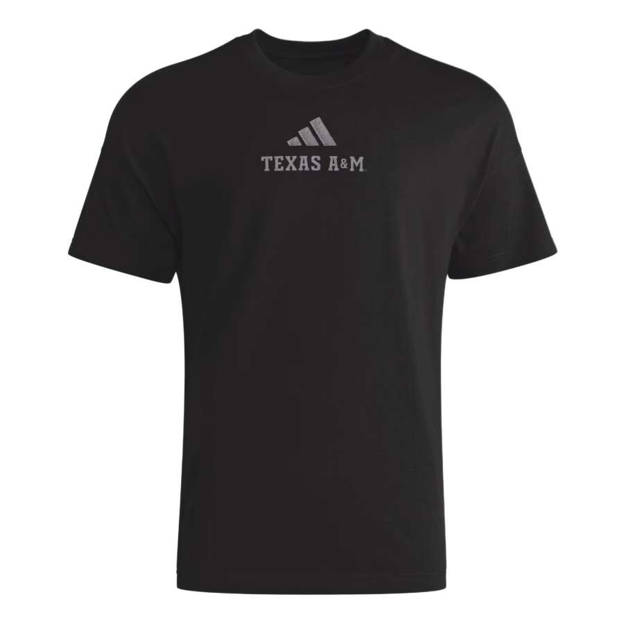Adidas Adidas Sportswear FW25 Texas A&M Aggies ALL SZN Embroidered T Shirt Men's