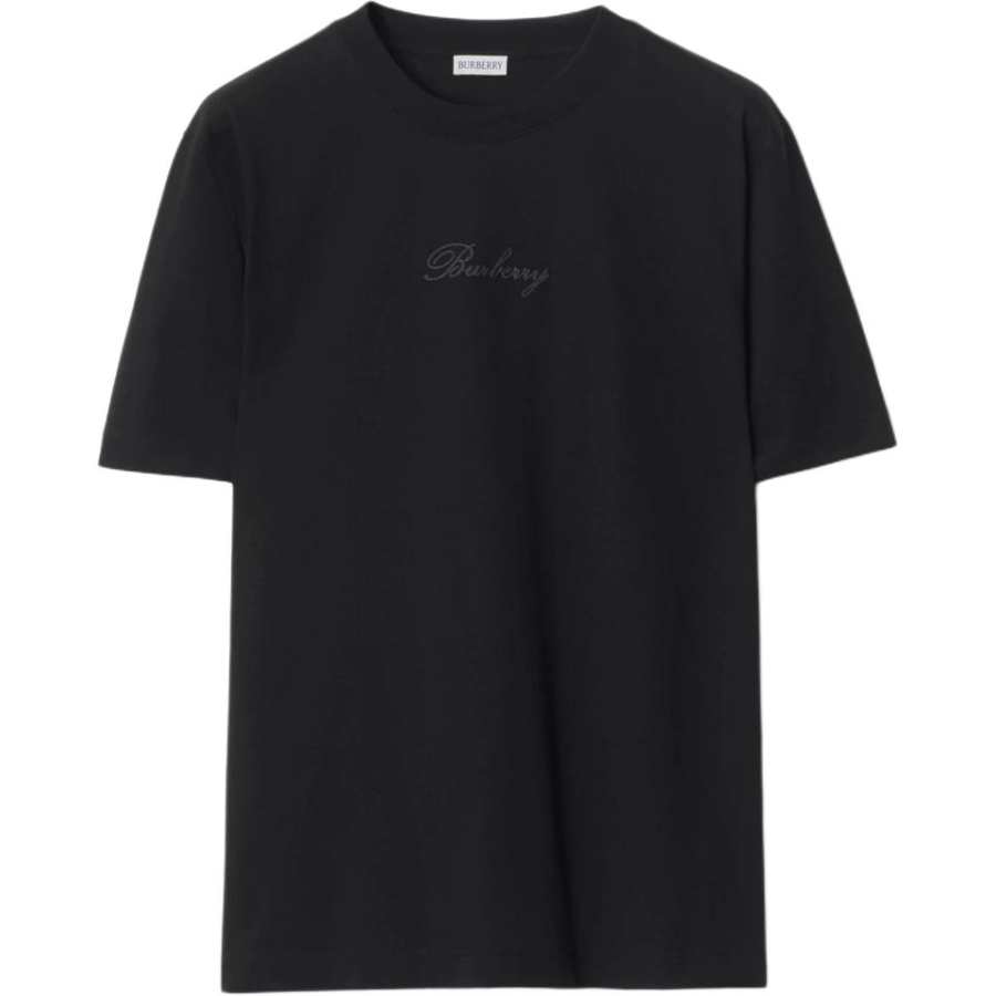 Burberry cursive logo cotton T-shirt