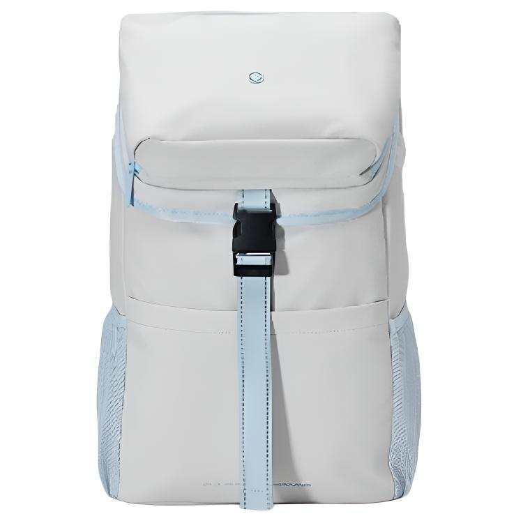 Skechers Comfortable Sports Collection Fabric Backpack Unisex Cloud Gray