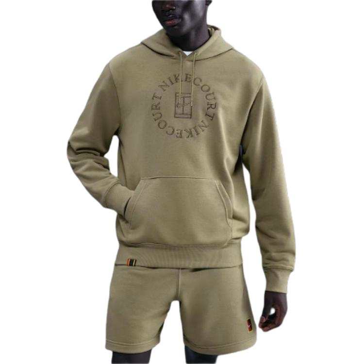 Nike NikeCourt Heritage Men's Dri-FIT French Terry Tennis Pullover Hoodie