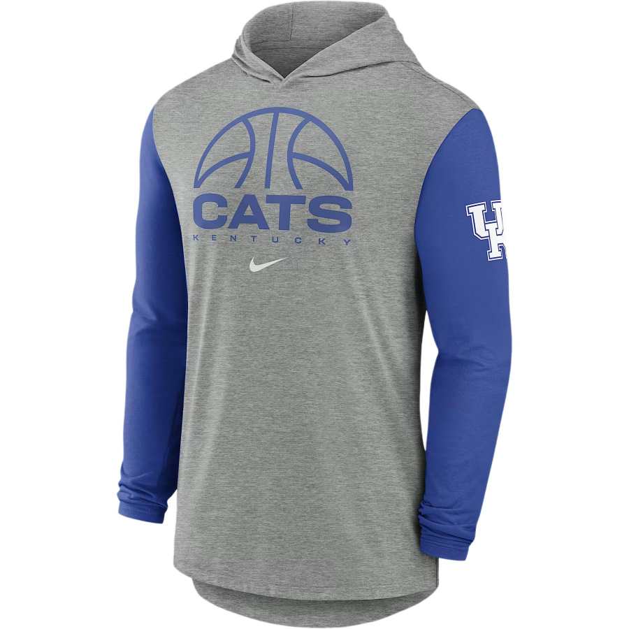 Nike Nike Kentucky Basketball Men's Nike Dri-FIT College Long-Sleeve Hooded T-Shirt