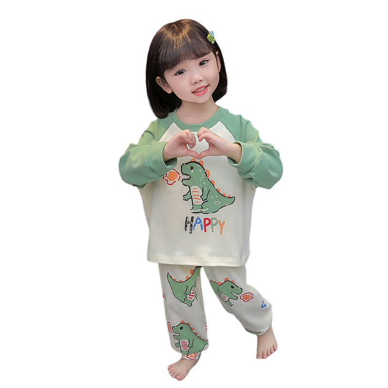 Lanza Loungewear Set Spring Fall Beige Children Aged 3 7 Years Old