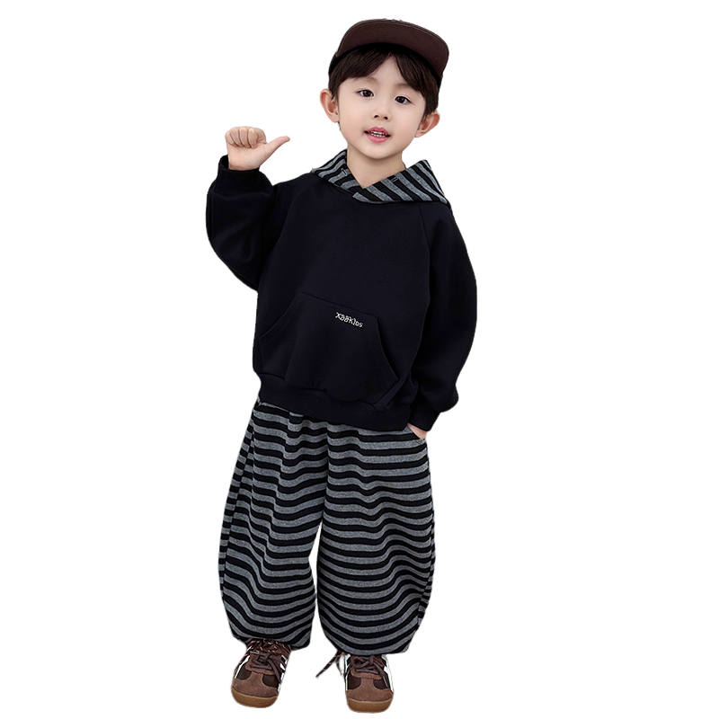 Lanza Casual Sportswear Spring Fall Black Children Aged 3 7 Years Old